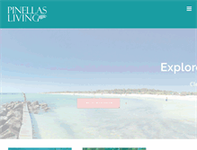 Tablet Screenshot of pinellasliving.com